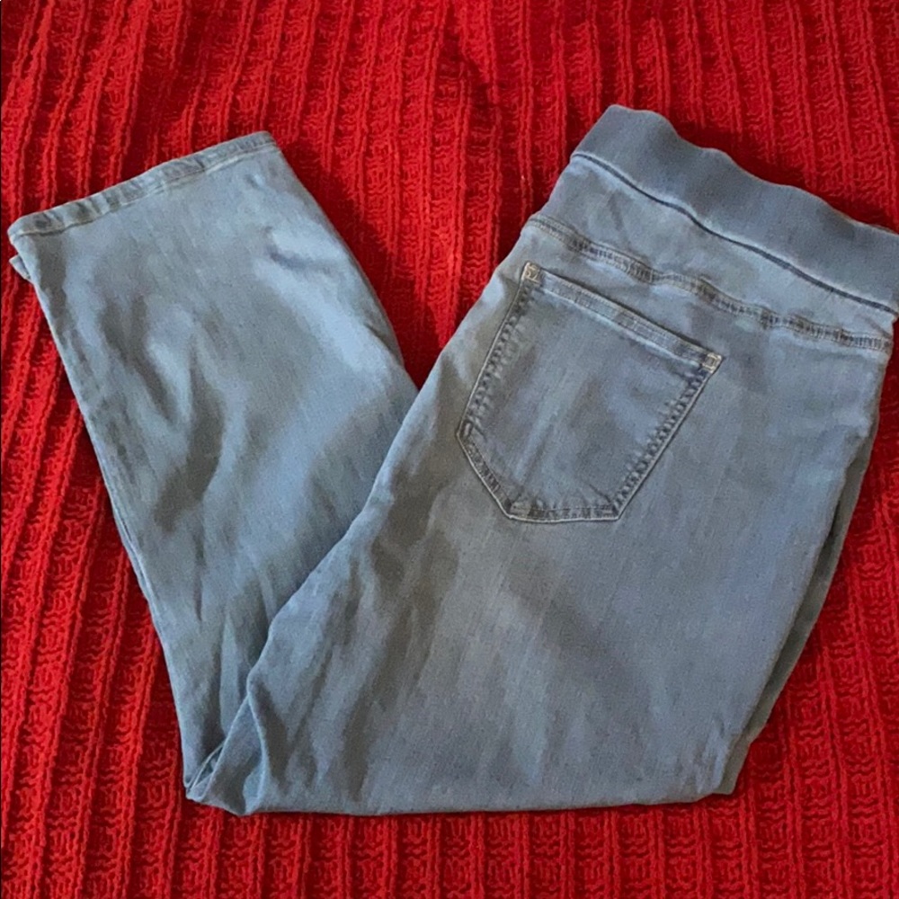 Light Blue Crop Denim